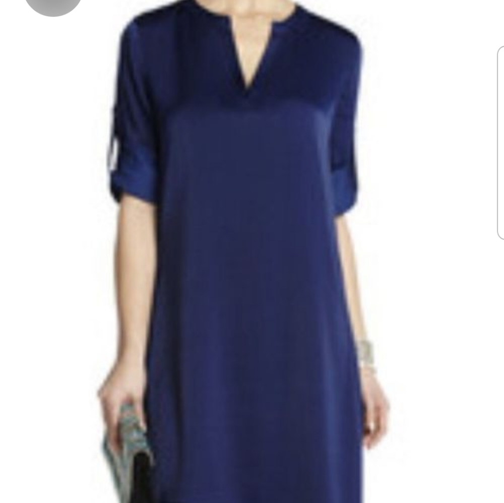 NWT Blue high low dress